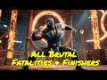 Mortal Kombat 1 All Brutal Fatalities Finishers 4K