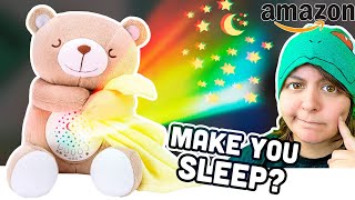 Testing 9 VIRAL Sleep Products As An Insomniac! Sleep Projector, Potions, Weighted Plushies & More