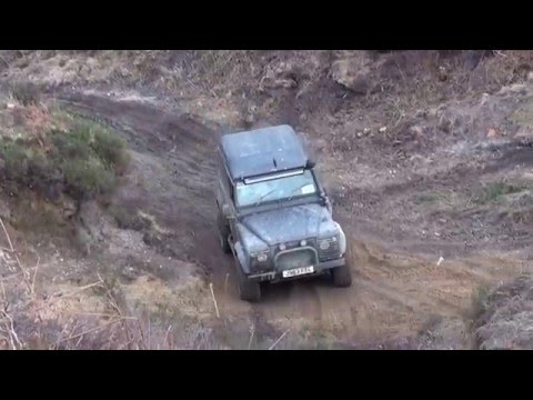 Defender 90 at Bovington