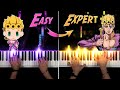 Giorno S Theme EASY To EXPERT But