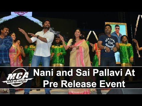 Nani and Sai Pallavi Dance With Devi Sri Prasad At MCA