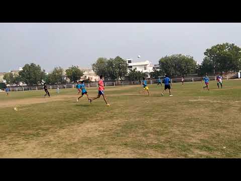 football match junior vs senior