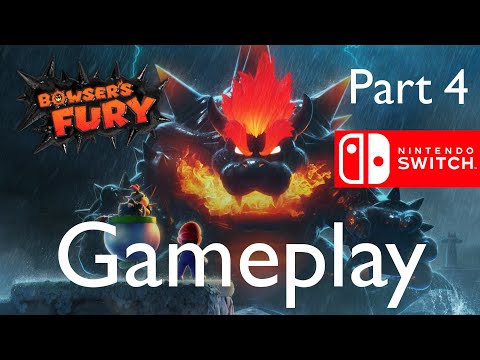 Super Mario 3D World + Bowser's Fury - Bowser's Fury Gameplay Walkthrough Part 4 1080P 60FPS