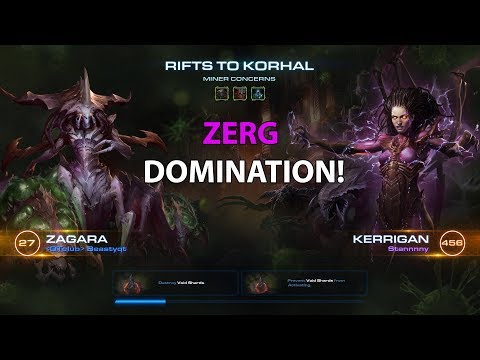 StarCraft 2: Zagara + Kerrigan COMBO! - Brutal Mutation CO-OP #3