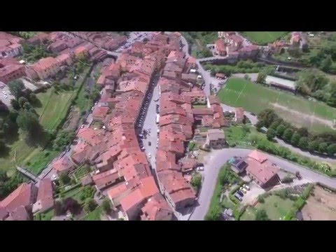 Stia vista dall'alto