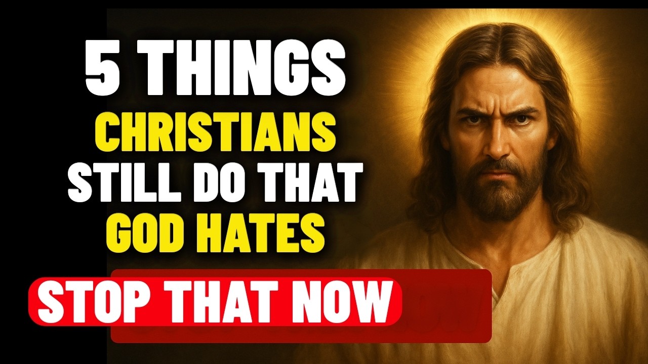 5 THINGS Christians Still Do That GOD HATES