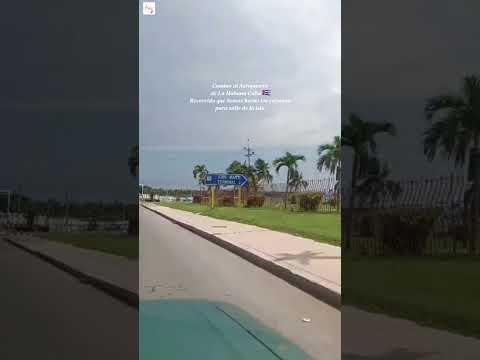 recorrido hasta el aeropuerto José Martí de La Habana #Cuba #cubanosporelmundo #cubanosenespaña
