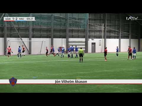 Kári - Haukar, mörkin (Fótbolti.net mót)