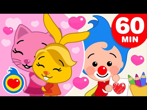 Um Beijo, Um Abraço 😘 🤗 e + Músicas de Amor e Amizade (60 min) | Um Herói do Coração ❤️