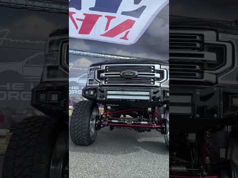 New superduty with a nightmare spare tire delete kit! #loud #hornblasters #trucks