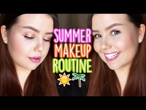 My Everyday Summer Makeup ♡ Bronzing + Highlighting Routine (Full Face) Video