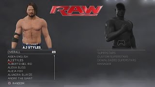 All WWE 2K17 In-Game Models and Overalls/Ratings! (Video)