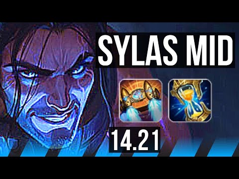 SYLAS vs PANTHEON (MID) | 67% winrate, 14/3/4 | KR Master | 14.21