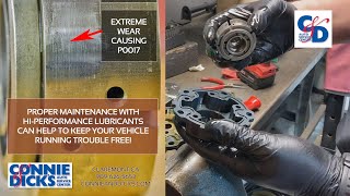 Worn Volvo Variable Valve Timing (VVT) Actuator - P0017 - Lubrication is Key