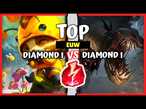 Diamond Teemo Top vs One Trick Fiddlesticks - EUW Rank Pre S11