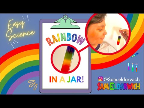 Rainbow in a Jar