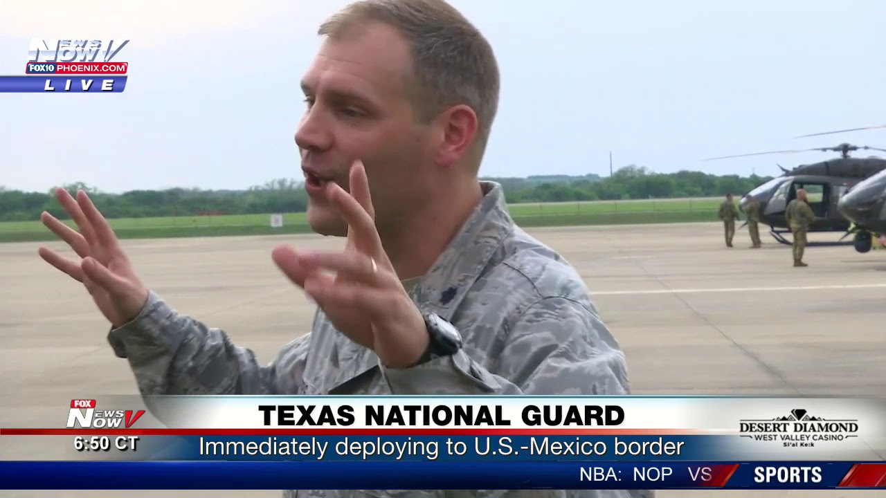 IMMEDIATE DEPLOYMENT: TX National Guard sends troops to U.S.-Mexico border (FNN)