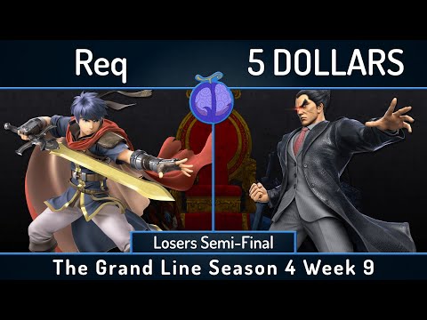 GL S4W9 | Req (Ike) vs 5 DOLLARS (Kazuya) | Losers Semis | SSBU Smash Ultimate