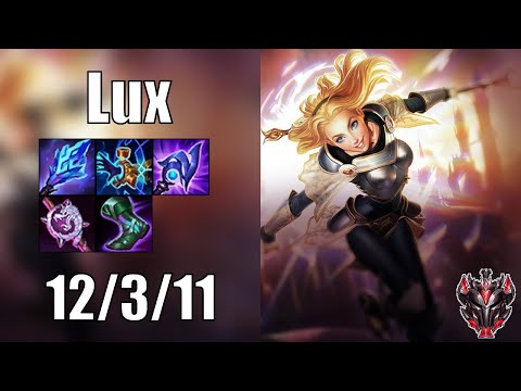Lux vs Ashe SUPPORT - Patch 12.19 euw1 GRANDMASTER