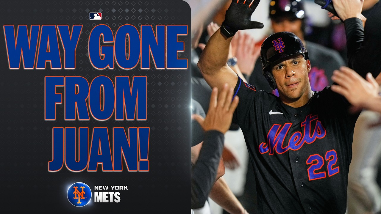 Juan Soto hits a NO-DOUBT THREE-RUN HOMER to extend the lead for the Mets! 🤯🔥 (428 FEET!)