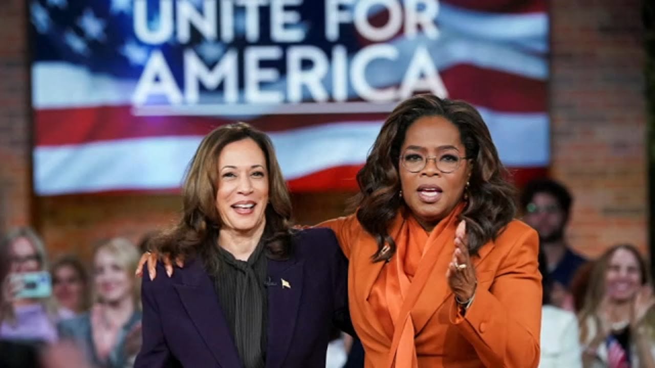 Kamala Harris, Oprah host and livestream town hall-styled rally