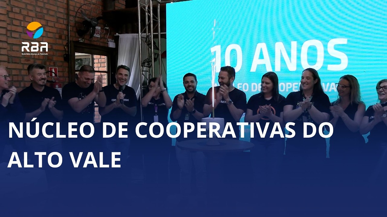 Núcleo de Cooperativas do Alto Vale realiza evento em comemoração pelos 10 anos