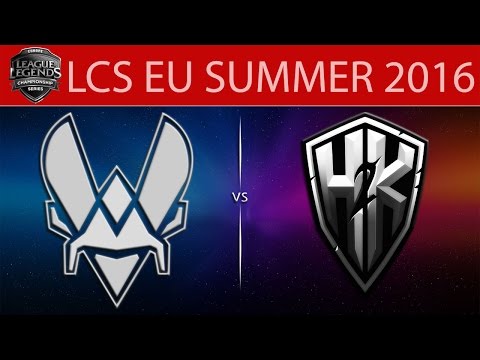 [LoL VODs] VIT vs H2k Game 1 | LCS EU Summer 2016 (17.06.2016) - Team Vitality vs H2k-Gaming