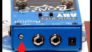Video thumbnail for Radial Twin City ABY Drag Feature Demo by NYC LP Player