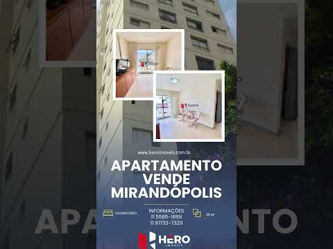 Vende-se Apartamento de 1 dormitório em Mirandópolis - São Paulo