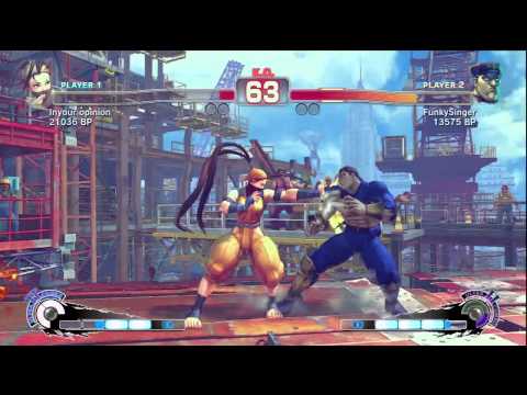 SSF4: Iyo (Ibuki) VS FunkySinger (Dictator)