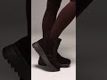 Кроссовки женские замшевые мех 597170 Коричневые Відео