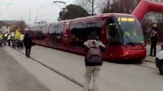 preview picture of video 'inizio prove tecniche - tram di Mestre'