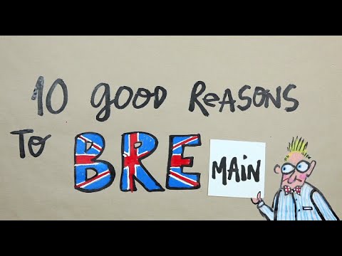 脫歐或留歐?留歐的十個理由 (BREXIT OR BREMAIN? - 10 GOOD REASONS TO BREMAIN)