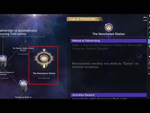 Honkai Star Rail Hidden Golden Trail of Pathstrider Swarm Disaster