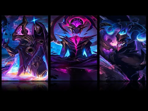 Cosmic All Skin Spotlight Nidalee,Skarner,Vlad,Hecarim,Anivia, Illaoi, Nami, Varus,Lissandra lol s11