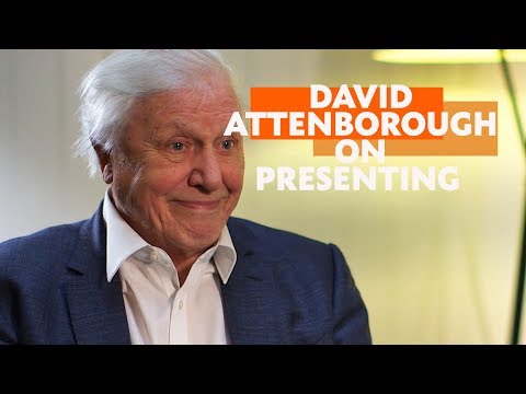 Career advice from David Attenborough: Getting into Television Presenting Video