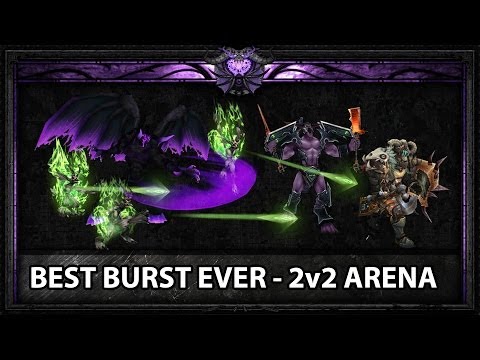 WoW Highest / Best Burst in Arena 2v2 Ever - MoP 5.4