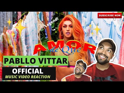 PABLLO VITTAR- AMOR DE QUE DRAG QUEEN (MUSIC VIDEO) REACTION!