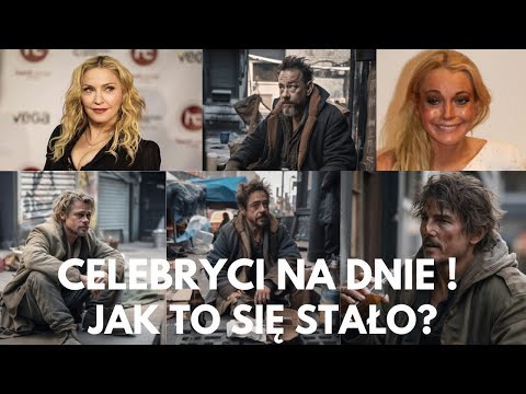 Celebryci na dnie! Bezdomność i strata wszystkiego przez znane gwiazdy!