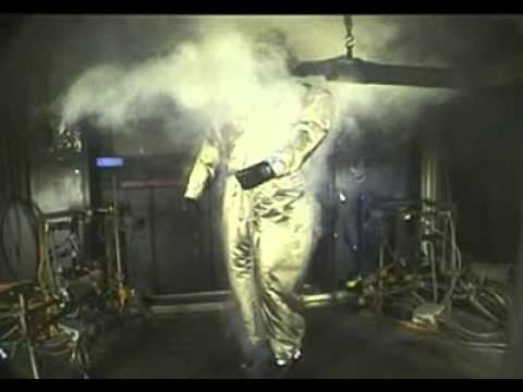 Emergency Escape Suit Made with Aluminized Fabric