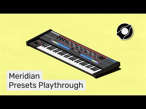 Meridian | Modern Synth Presets for TAL U-NO-LX