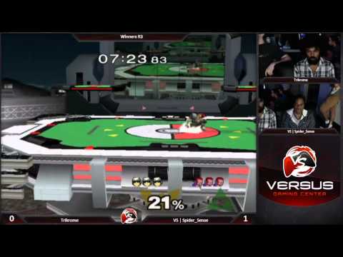 VS Weekly 3/5/15 - Trikrome (CFal) vs VS | Spider Sense (Ganon) - Winners R3