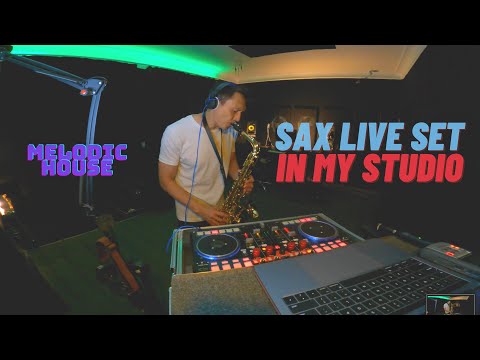 DJ ROLAN   Studio SAX Live Set