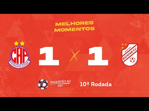 Melhores Momentos de Penapolense 1 x 1 Batatais - Rodada 10 - Paulistão A3 2021