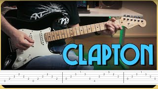 HOW TO PLAY  Nobody Knows You When You&#39;re Down And Out by ERIC CLAPTON // Intro &amp; Rhythm with TABS