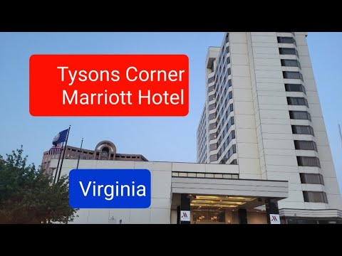 Tysons Corner Marriott, Virginia - Hotel Room Review and Tour - DC