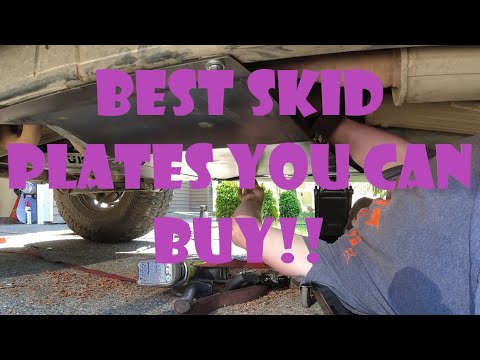 BEST and CHEAP skid plates for your Jeep Wrangler JKU?! Hauk Offroad Skid plate install and review!