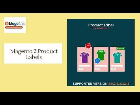 MageAnts Magento 2 Product Labels