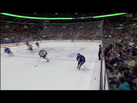 Fredrik Sjostrom Goal - 1st as a Leaf - Panthers 3 vs Leafs 1 - Mar 23th 2010 (HD)