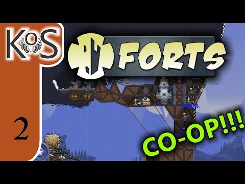 Forts MP! Ep 2: Needles - CO-OP Multiplayer - Let's Play, RTS, Gameplay